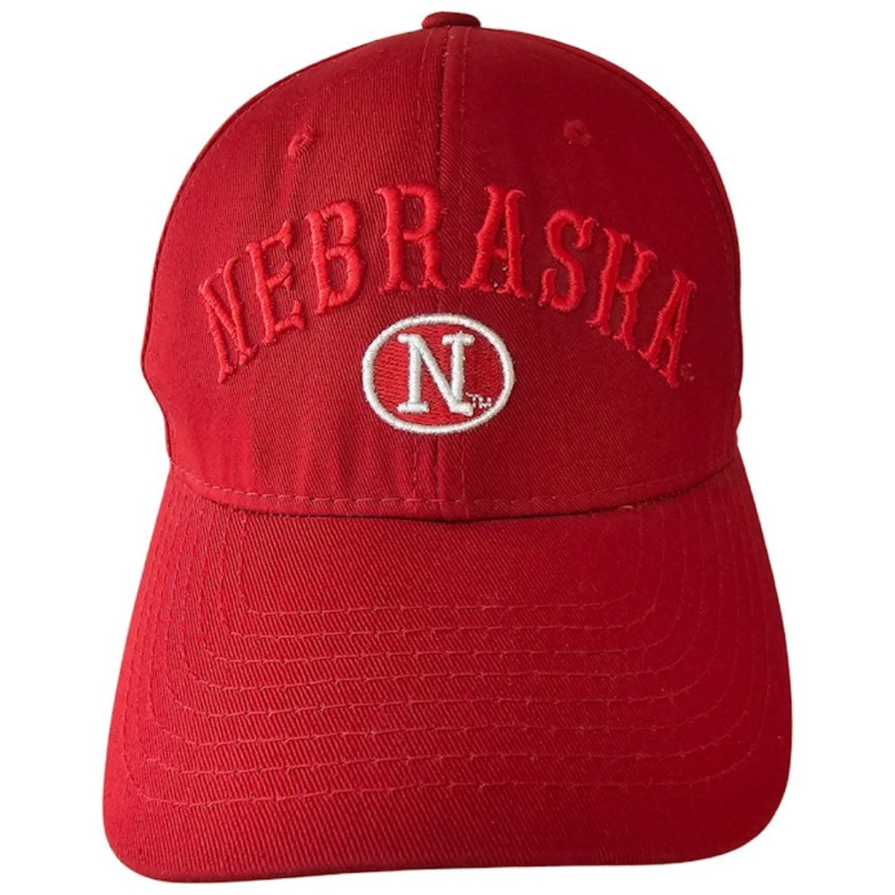 NCAA Zephyr Nebraska Cornhuskers Men's Red Snap Back Relaxed Hat Adjustable